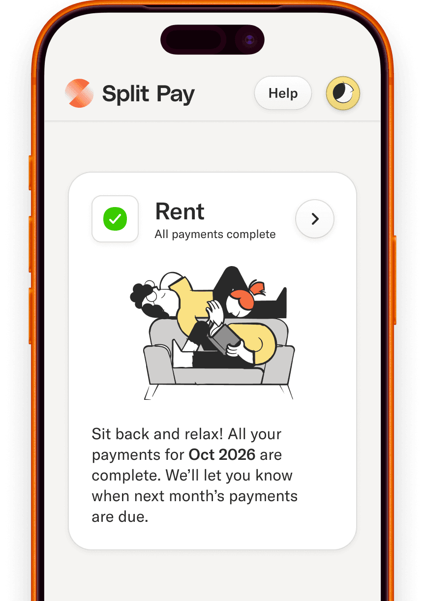 app view: rent payments complete